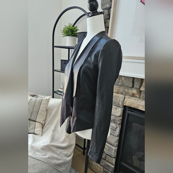 Jackets & Blazers - Vegan leather jacket